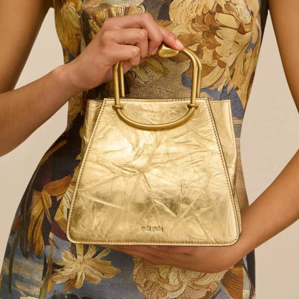 cult gaia Maxine Bag Gold - Picture 2 of 8
